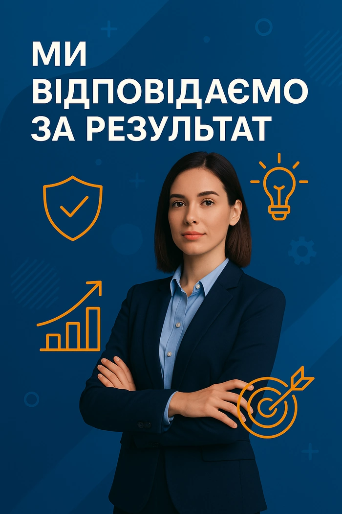 Гарантії якості, безпечна робота та ефективний результат послуг від TTO Studio, що забезпечує успішне просування вашого бізнесу в інтернеті.