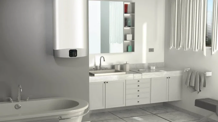 Сучасний проточний водонагрівач для кухні та ванної кімнати